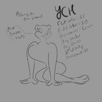 YCH Unlimited - Posing on the ground