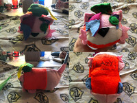 Furry OC Smedium Stacking Plush Commission