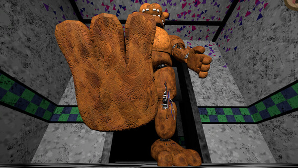 Withered Freddy unaware walk by 3nz0 -- Fur Affinity [dot] net