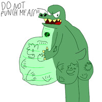 Green rainbow friend vore boxy boo by Mimmaxivore -- Fur Affinity [dot] net