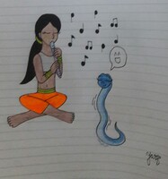 The snake charmer