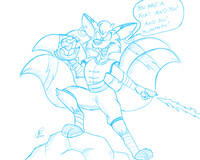 Sketch Stream Commission For Faros