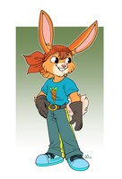 Mighty the Armadillo by FinikArt by JP-Daoust -- Fur Affinity [dot] net