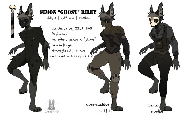 Pokemon Simon Ghost Riley 14