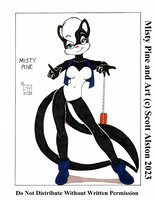 Misty Pine - New Drawing - Color (2023)