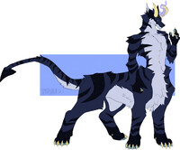 Veilhound/Veiltaur Adoptable (SOLD)