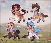 (CLOSED)  ✨Adoptables Chibie Centaurs✨