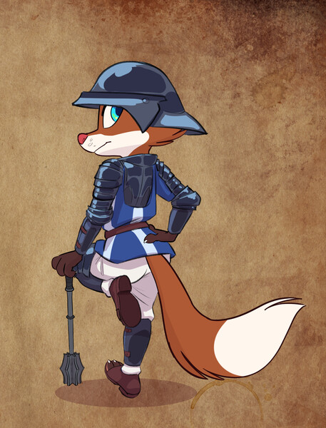 Monster Point Fox Chopper by KitsuneInferno -- Fur Affinity [dot] net