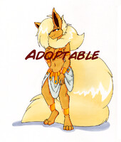 adoptable: shiny flareon Closed