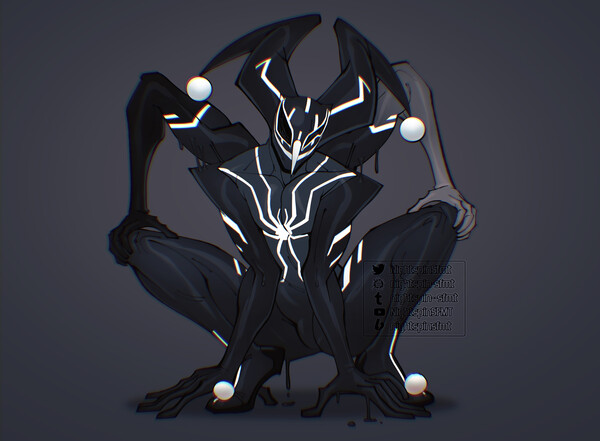 Spidersona by SnowFeline -- Fur Affinity [dot] net