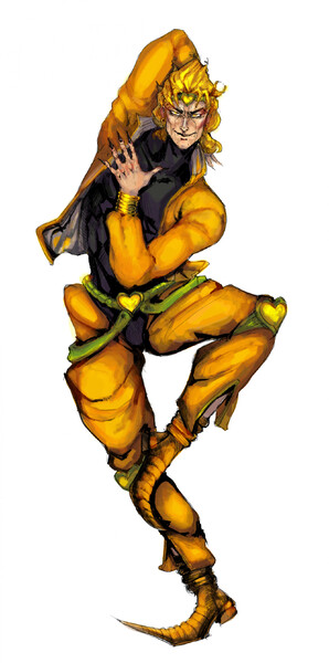 Dio pose by Marshall-D-James -- Fur Affinity [dot] net