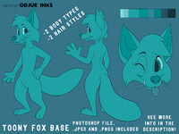 Animatronic Furry Base Kit .psd File 