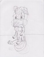 Sitting Alone (unshaded)