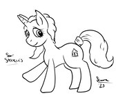 Doodle Practice - Soot Speckles (OC)