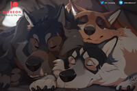 trio Sleep [Patreon artwork]