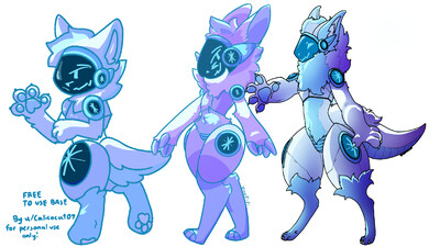 Slime pup Jayden v2 by JaydenTheProto -- Fur Affinity [dot] net