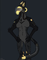 Dissatisfied and glowing (Dark)