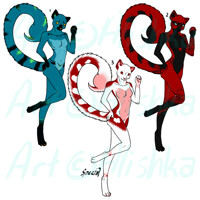 Adoptables to help a fellow Fur - Scorple females [TAKEN]