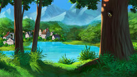 A day at the edge of the forest