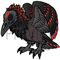 Skull Crow Adopt (sold)