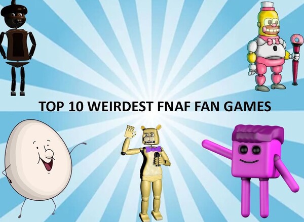 TOP 10 BEST FNAF ANIMATRONICS 