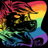 LEGACY Pride icon for Akira Husky (Commission)