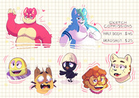 🔥Sketch Commissions (10 slots)🔥