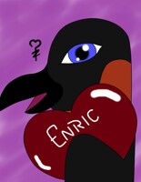 Enric got a valentine :3
