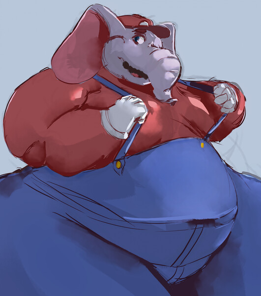 King Sized Elephant by Appledectomy -- Fur Affinity [dot] net