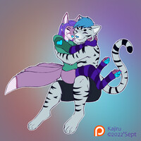 Cozy Tiger Snuggles