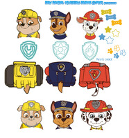 Paw Patrol Pull-ups:boys front by Experiment626 -- Fur Affinity [dot] net