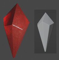 Poorly Rendered Crystal