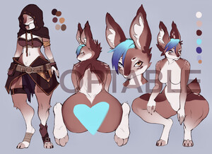 Protogen Adopt: Fae - Set Price (Closed) by CryptidCatCreations on