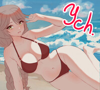 YCH | The sultry beach🌊