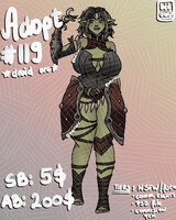Adopt #119 orc girl