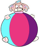 Coral (PAW Patrol) in Beachball Swimsuit