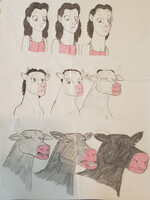 Overcoming Bovinophobia (Female to Cow TF)