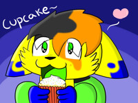 Spark Bark Likes Cupcakes