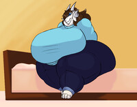 Big sheep girl