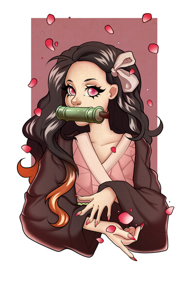 Demon Slayer Nezuko Kamado by Eravuru -- Fur Affinity [dot] net