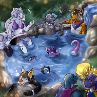 Pride HotSpring raffle by lSheena