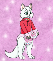 Art Trade with KittyPoofBaby on DA II