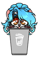 [C]: Hey! Trash Rat! Shoo!