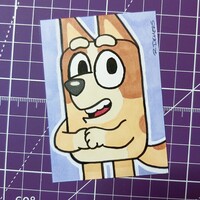 Bingo Heeler sketch card fanart