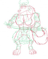 Peri Samurai Warrior WIP