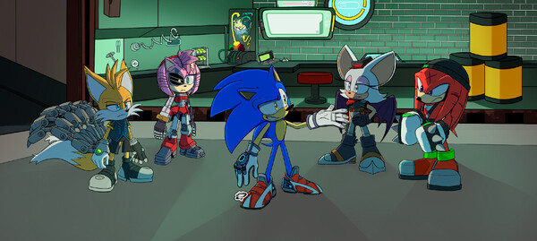 Sonic Prime Fanart by MayaAlee -- Fur Affinity [dot] net