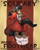 This Pyro Needs some Boots that Fit