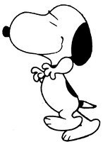 Snoopy está em plena forma