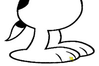 Woodstock adora lamber os pés do Snoopy Gigante!