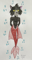 Art fight 2023 - mermaid midnight